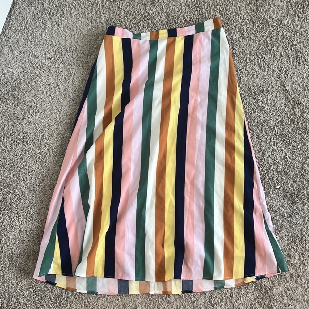 Elodie Pink and Yellow Maxi Skirt